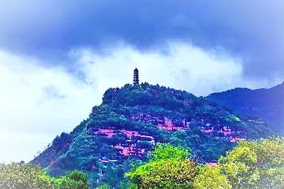 天台赤城山