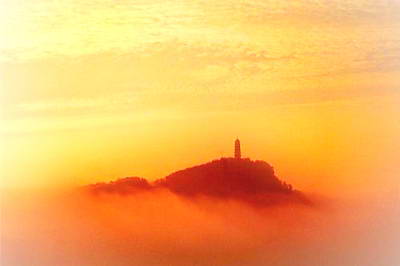 天台赤城山