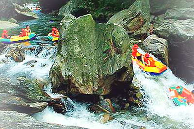 浏阳大围山漂流