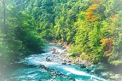 浏阳大围山漂流