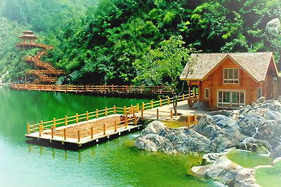 济南九如山瀑布群景区