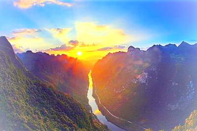 天峨龙滩大峡谷