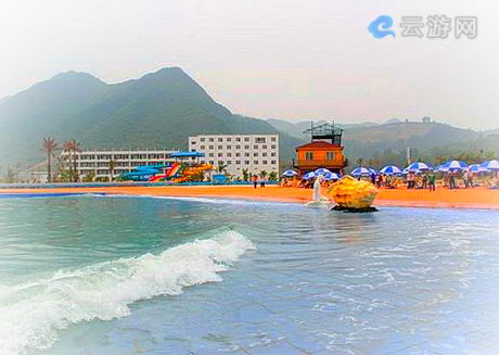 栾川古潭碧水温泉港水上乐园