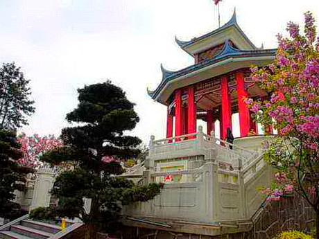 重庆渝中枇杷山公园