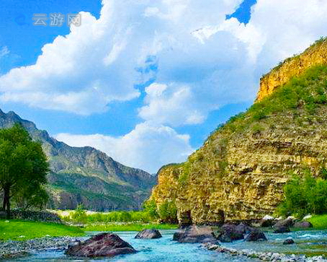 张家口永定河峡谷