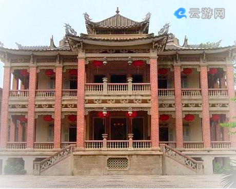 鼓浪屿海天堂构景区
