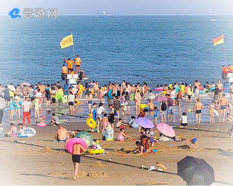 舟山东沙湾海滨浴场