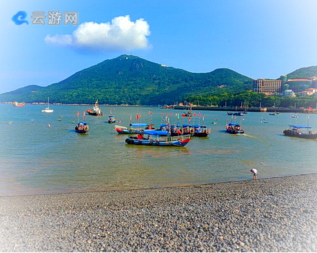 舟山朱家尖乌石塘