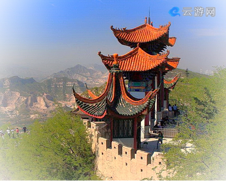 石家庄鹿泉抱犊寨风景区