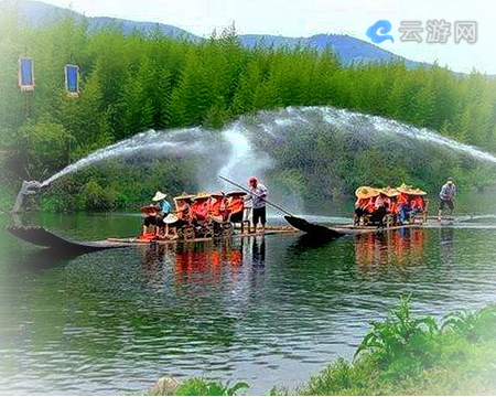 杭州双溪漂流景区