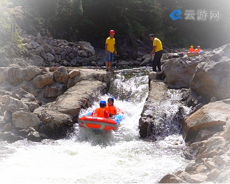 仙居仙人谷漂流