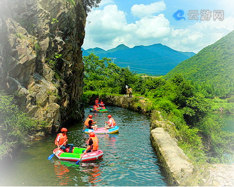 诸暨五洩丛林探险漂流景区