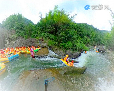 瑞安双溪寨漂流景区