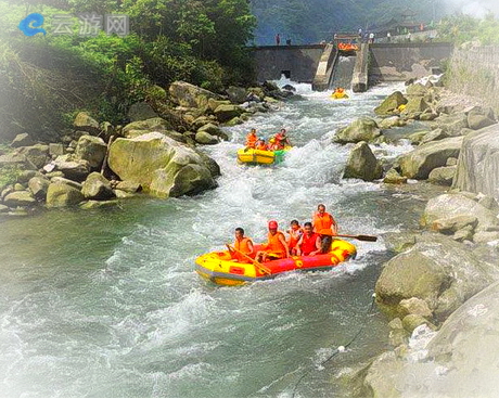 永州金洞漂流景区