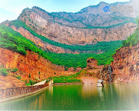 灵石红崖峡谷景区