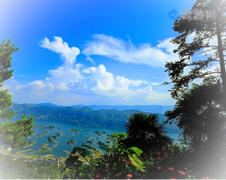 阳新仙湖岛天空之城