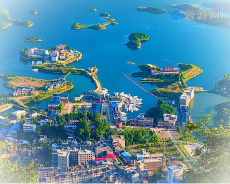 阳新仙湖岛天空之城