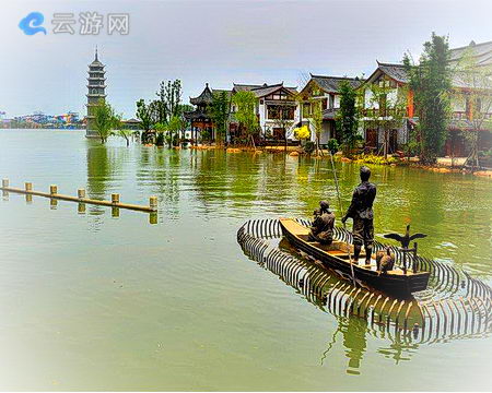 湘阴洋沙湖渔窑小镇