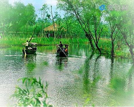 杭州西溪湿地周家村景区