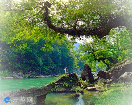 石台怪潭漂流景区