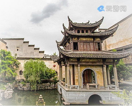 歙县徽商大宅院