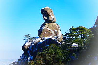 司春女神位于南清园东北部，三清山标志性景观