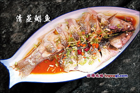 南北湖美食：清蒸鲻鱼