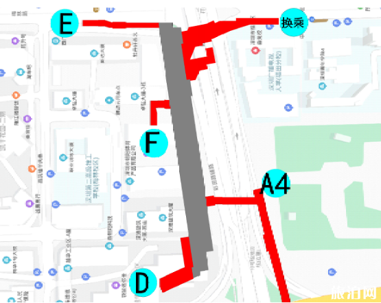 2020深圳地铁10号线站点出入口汇总 2020深圳地铁10号线站点出入口汇总