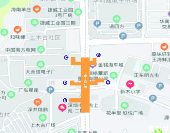 2020深圳地铁10号线站点出入口汇总 2020深圳地铁10号线站点出入口汇总