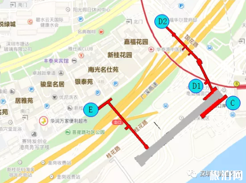 2020深圳地铁10号线站点出入口汇总 2020深圳地铁10号线站点出入口汇总