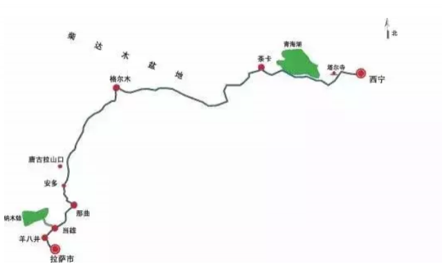 进藏路线有几条路线-路线图 进藏路线有几条路线-路线图