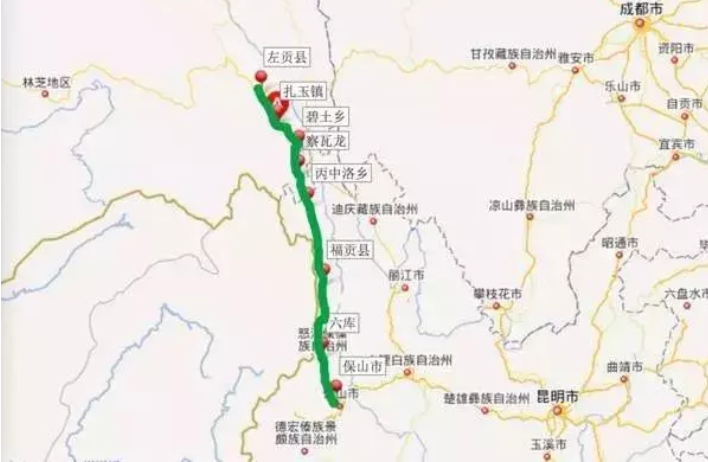 进藏路线有几条路线-路线图 进藏路线有几条路线-路线图