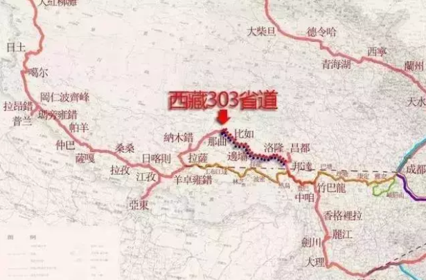 进藏路线有几条路线-路线图 进藏路线有几条路线-路线图