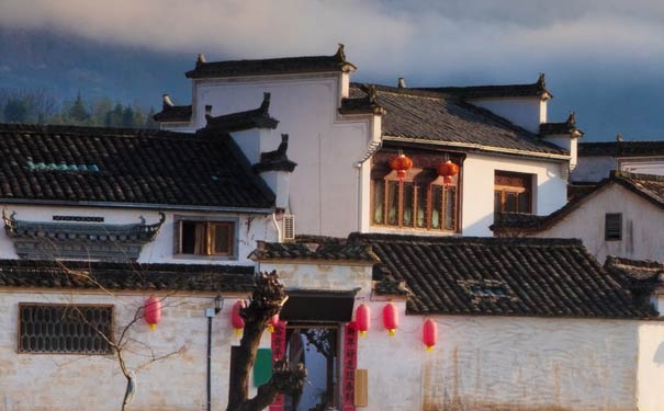 徽式建筑古镇